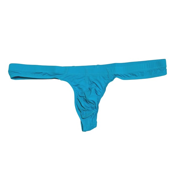 Jockmail Ice Silk Thong Blue Size XXL (34-36) JM290 NWT - Picture 1 of 6